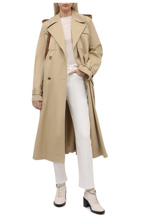 Женские кожаные ботильоны cruz 65 JIMMY CHOO белого цвета по цене 100300 руб., арт. CRUZ 65/QS0 | Фото 2 Женские кожаные ботильоны cruz 65 JIMMY CHOO белого цвета, арт. CRUZ 65/QS0 | Фото 2