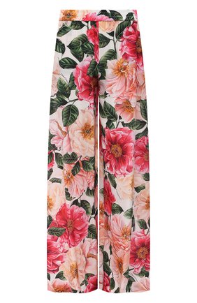 Женские шелковые брюки DOLCE & GABBANA розового цвета по цене 105000 руб., арт. FTBT3T/IS1E3 | Фото 1 Женские шелковые брюки DOLCE & GABBANA розового цвета, арт. FTBT3T/IS1E3 | Фото 1