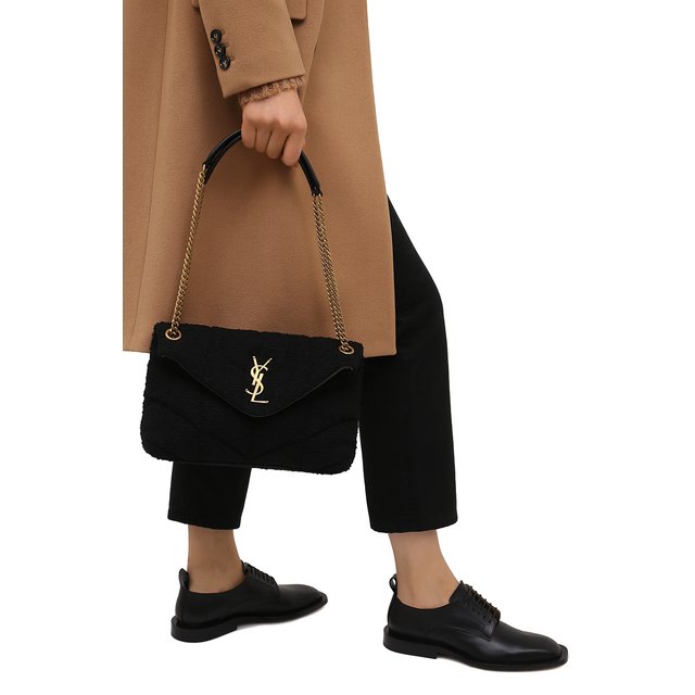 фото Сумка puffer loulou small saint laurent