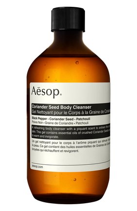Гель для душа coriander seed AESOP бесцветного цвета по цене 3310 руб., арт. B500BT15RFS | Фото 1 Гель для душа coriander seed AESOP бесцветного цвета, арт. B500BT15RFS | Фото 1
