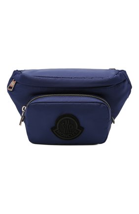 Мужская текстильная поясная сумка durance MONCLER темно-синего цвета по цене 51500 руб., арт. G1-09A-5M702-00-02ST8 | Фото 1 Мужская текстильная поясная сумка durance MONCLER темно-синего цвета, арт. G1-09A-5M702-00-02ST8 | Фото 1