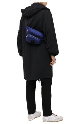 Мужская текстильная поясная сумка durance MONCLER темно-синего цвета по цене 51500 руб., арт. G1-09A-5M702-00-02ST8 | Фото 2 Мужская текстильная поясная сумка durance MONCLER темно-синего цвета, арт. G1-09A-5M702-00-02ST8 | Фото 2