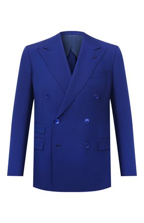 Мужской шелковый пиджак RALPH LAUREN синего цвета по цене 593500 руб., арт. 798829733 | Фото 1 Мужской шелковый пиджак RALPH LAUREN синего цвета, арт. 798829733 | Фото 1