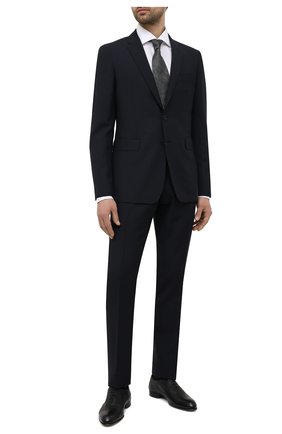 Мужские кожаные оксфорды BRIONI черного цвета по цене 81750 руб., арт. QEG90L/P7731 | Фото 2 Мужские кожаные оксфорды BRIONI черного цвета, арт. QEG90L/P7731 | Фото 2 (Стили: Классический; Материал внутренний: Натуральная кожа; Материал внешний: Кожа)