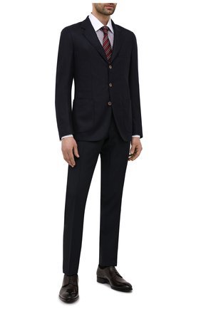 Мужские кожаные дерби BRIONI коричневого цвета по цене 98500 руб., арт. QEEW0L/P6757 | Фото 2 Мужские кожаные дерби BRIONI коричневого цвета, арт. QEEW0L/P6757 | Фото 2