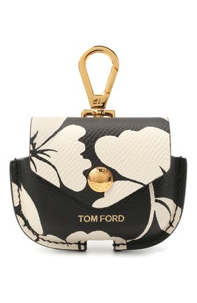 Кожаный чехол для airpods pro TOM FORD черно-белого цвета по цене 52550 руб., арт. Y0304T-ICL031 | Фото 1 Кожаный чехол для airpods pro TOM FORD черно-белого цвета, арт. Y0304T-ICL031 | Фото 1
