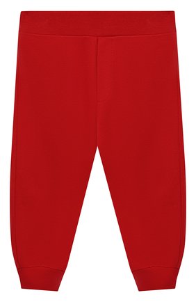 Детский комплект из толстовки и брюк MONCLER красного цвета по цене 24150 руб., арт. G1-951-8M741-20-809AC | Фото 4 Детский комплект из толстовки и брюк MONCLER красного цвета, арт. G1-951-8M741-20-809AC | Фото 4