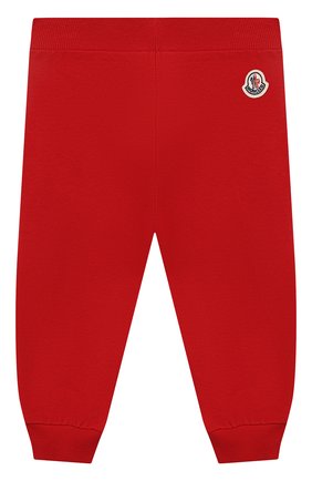 Детский комплект из толстовки и брюк MONCLER красного цвета по цене 24150 руб., арт. G1-951-8M741-20-809AC | Фото 5 Детский комплект из толстовки и брюк MONCLER красного цвета, арт. G1-951-8M741-20-809AC | Фото 5