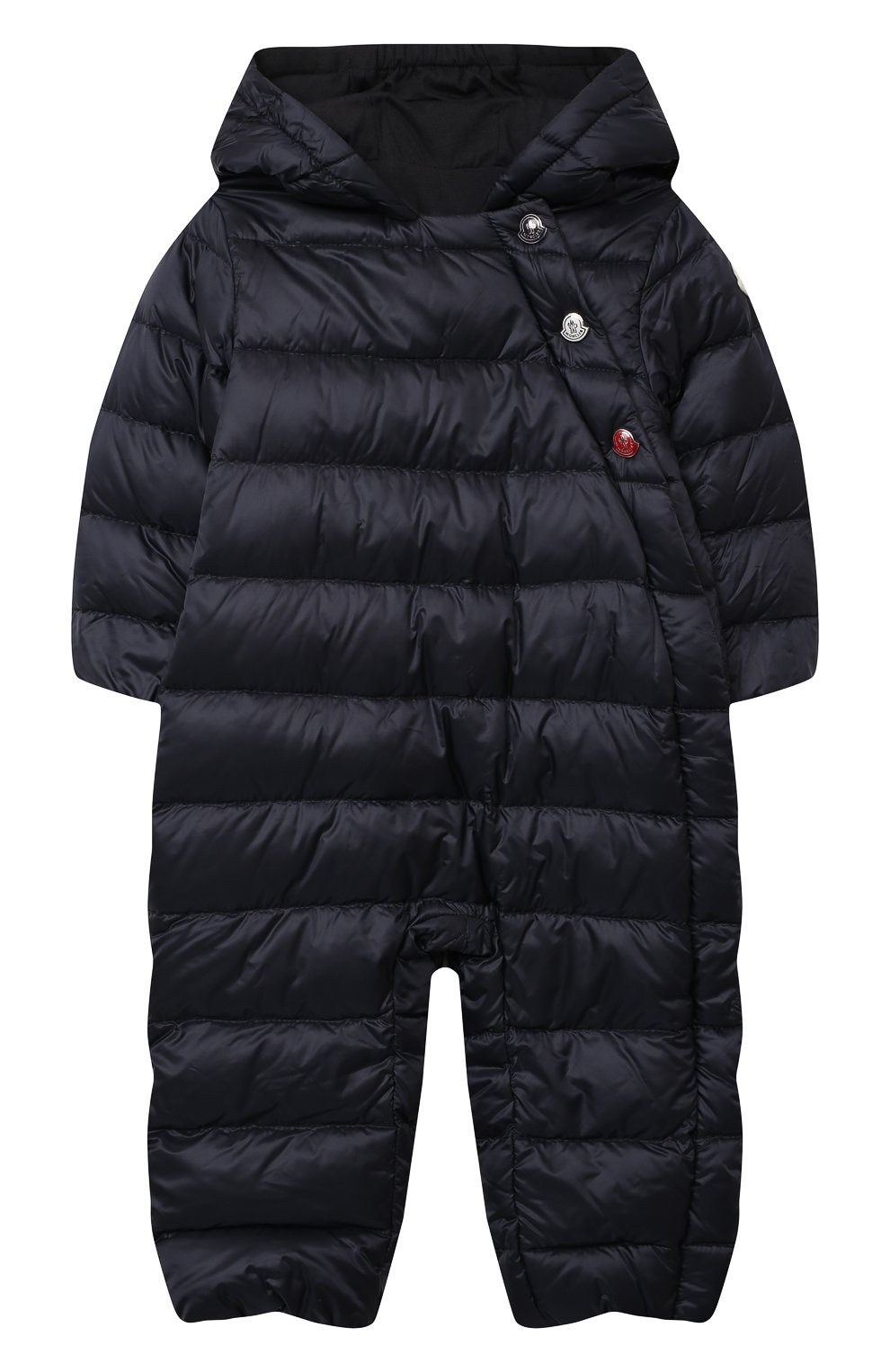 Детский пуховый комбинезон MONCLER темно-синего цвета, арт. G1-951-1G516-00-53048 | Фото 1