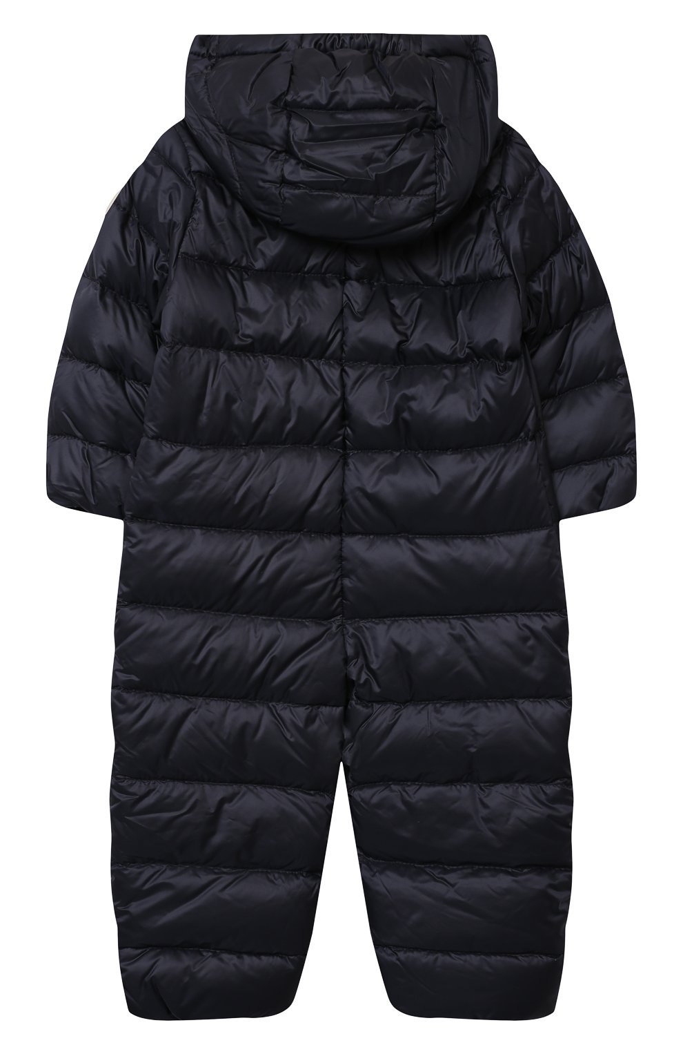 Детский пуховый комбинезон MONCLER темно-синего цвета по цене 42250 руб., арт. G1-951-1G516-00-53048 | Фото 2 Детский пуховый комбинезон MONCLER темно-синего цвета, арт. G1-951-1G516-00-53048 | Фото 2