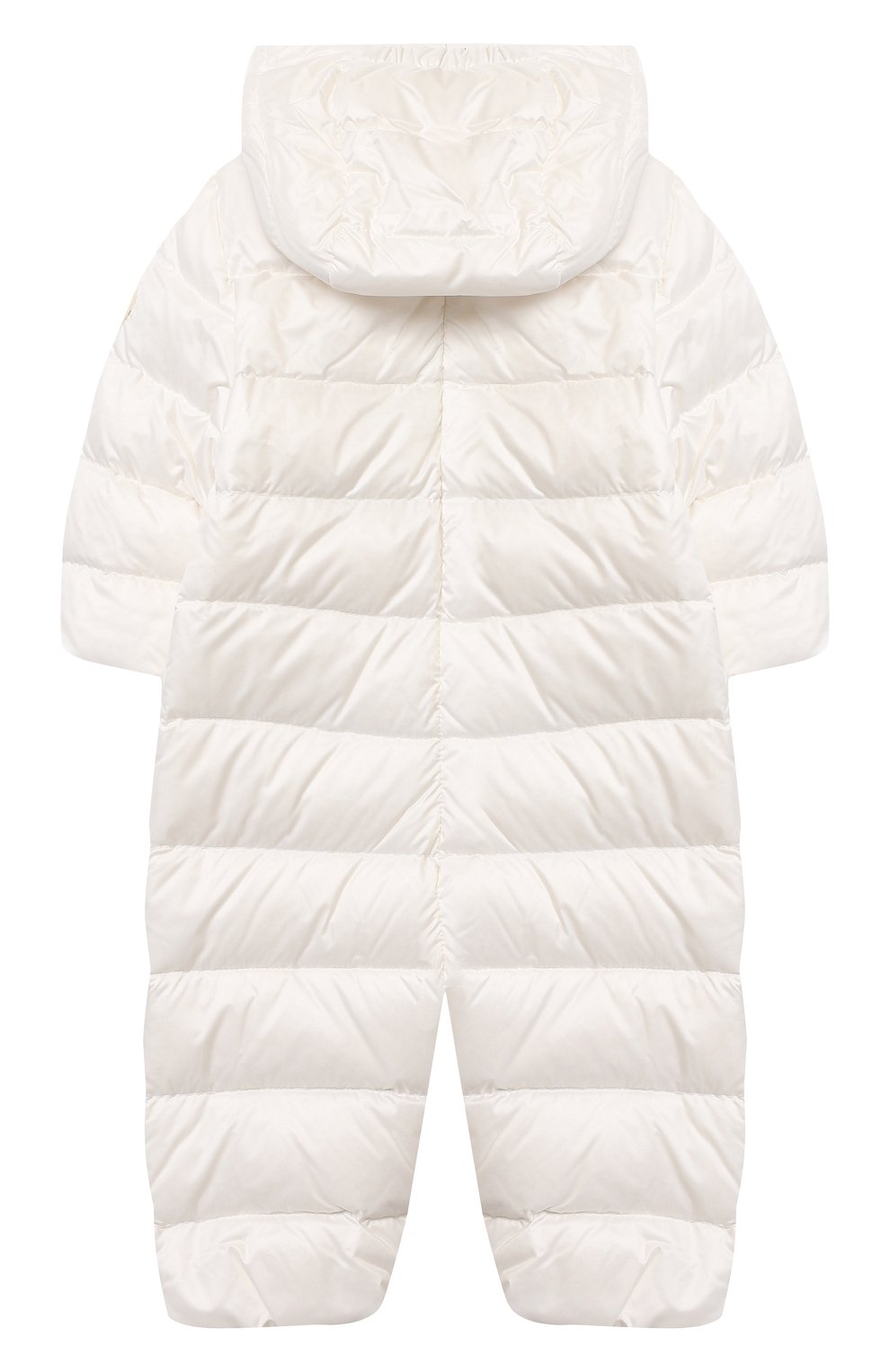 Детский пуховый комбинезон MONCLER белого цвета по цене 42250 руб., арт. G1-951-1G516-00-53048 | Фото 2 Детский пуховый комбинезон MONCLER белого цвета, арт. G1-951-1G516-00-53048 | Фото 2