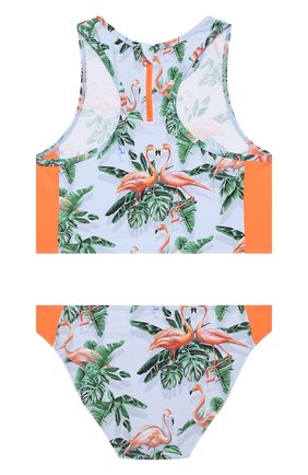 Детского раздельный купальник STELLA MCCARTNEY голубого цвета по цене 5615 руб., арт. 602801/SQK68 | Фото 2 Детского раздельный купальник STELLA MCCARTNEY голубого цвета, арт. 602801/SQK68 | Фото 2