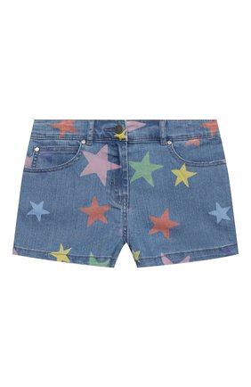 Детские джинсовые шорты STELLA MCCARTNEY синего цвета по цене 5615 руб., арт. 602725/SQKB7 | Фото 1 Детские джинсовые шорты STELLA MCCARTNEY синего цвета, арт. 602725/SQKB7 | Фото 1