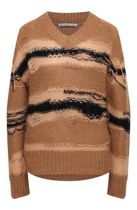 Женский свитер ACNE STUDIOS коричневого цвета по цене 37750 руб., арт. A60242 | Фото 1 Женский свитер ACNE STUDIOS коричневого цвета, арт. A60242 | Фото 1