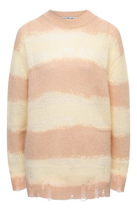 Женский свитер ACNE STUDIOS желтого цвета по цене 36950 руб., арт. A60243 | Фото 1 Женский свитер ACNE STUDIOS желтого цвета, арт. A60243 | Фото 1