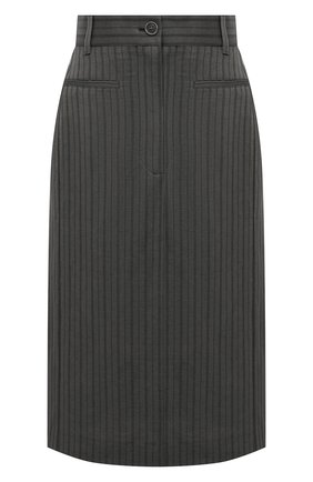Женская юбка из льна и вискозы ACNE STUDIOS серого цвета по цене 41050 руб., арт. AF0179 | Фото 1 Женская юбка из льна и вискозы ACNE STUDIOS серого цвета, арт. AF0179 | Фото 1