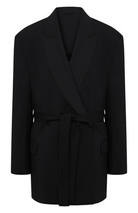 Женский шерстяной жакет ACNE STUDIOS черного цвета по цене 59900 руб., арт. AH0108 | Фото 1 Женский шерстяной жакет ACNE STUDIOS черного цвета, арт. AH0108 | Фото 1