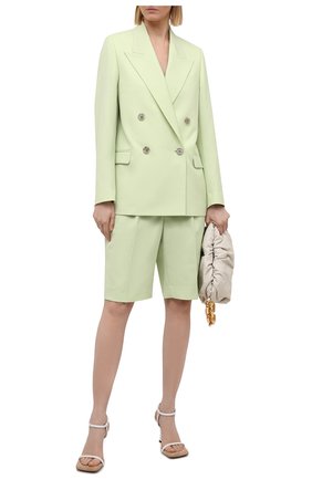 Женский жакет ACNE STUDIOS зеленого цвета по цене 65100 руб., арт. AH0130 | Фото 2 Женский жакет ACNE STUDIOS зеленого цвета, арт. AH0130 | Фото 2