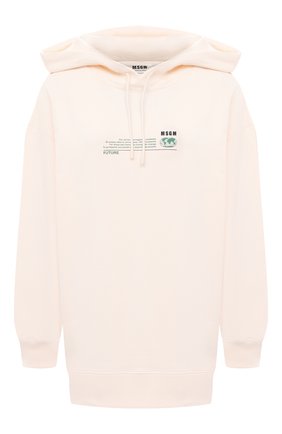Женский хлопковое худи MSGM светло-бежевого цвета по цене 31750 руб., арт. 3041MDM194 217119 | Фото 1 Женский хлопковое худи MSGM светло-бежевого цвета, арт. 3041MDM194 217119 | Фото 1