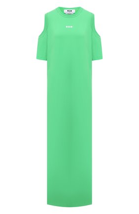 Женское хлопковое платье MSGM зеленого цвета по цене 21050 руб., арт. 3041MDA61 217298 | Фото 1 Женское хлопковое платье MSGM зеленого цвета, арт. 3041MDA61 217298 | Фото 1