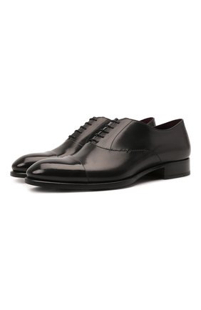 Мужские кожаные оксфорды BRIONI черного цвета по цене 98500 руб., арт. QEH20L/P6757 | Фото 1 Мужские кожаные оксфорды BRIONI черного цвета, арт. QEH20L/P6757 | Фото 1