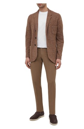 Мужские кожаные лоферы summer walk LORO PIANA коричневого цвета по цене 69950 руб., арт. FAI1528 | Фото 2 Мужские кожаные лоферы summer walk LORO PIANA коричневого цвета, арт. FAI1528 | Фото 2