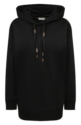 Женский худи FENDI черного цвета по цене 108000 руб., арт. FS7263 AC43 | Фото 1 Женский худи FENDI черного цвета, арт. FS7263 AC43 | Фото 1