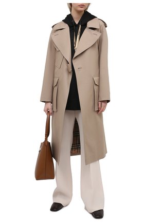 Женский худи FENDI черного цвета по цене 108000 руб., арт. FS7263 AC43 | Фото 2 Женский худи FENDI черного цвета, арт. FS7263 AC43 | Фото 2