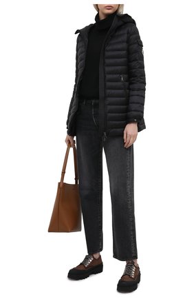 Женский пуховая куртка MONCLER GENIUS черного цвета по цене 105100 руб., арт. G1-093-1B113-00-5396Q | Фото 2 Женский пуховая куртка MONCLER GENIUS черного цвета, арт. G1-093-1B113-00-5396Q | Фото 2