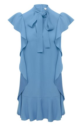 Женское платье REDVALENTINO голубого цвета по цене 47150 руб., арт. VR3VAW95/0F1 | Фото 1 Женское платье REDVALENTINO голубого цвета, арт. VR3VAW95/0F1 | Фото 1
