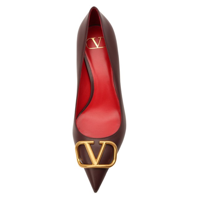 фото Кожаные туфли valentino garavani vlogo sugnature valentino