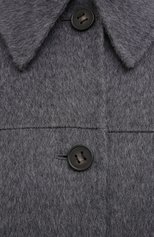 Женская шерстяная куртка ACNE STUDIOS серого цвета, арт. A90338 | Фото 5 (Кросс-КТ: Куртка; Материал внешний: Шерсть; Рукава: Длинные; Длина (верхняя одежда): До середины бедра; Региональные ограничения белый список (Axapta Mercury): RU; Стили: Кэжуэл)