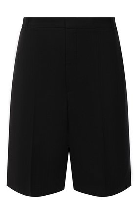 Женские хлопковые шорты SAINT LAURENT черного цвета по цене 75850 руб., арт. 610553/Y5C05 | Фото 1 Женские хлопковые шорты SAINT LAURENT черного цвета, арт. 610553/Y5C05 | Фото 1 (Длина Ж (юбки, платья, шорты): Мини; Материал внешний: Шерсть; Женское Кросс-КТ: Шорты-одежда; Стили: Кэжуэл)