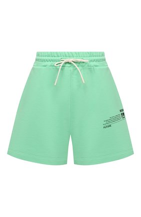 Женские хлопковый шорты MSGM зеленого цвета по цене 23800 руб., арт. 3041MDB90 217119 | Фото 1 Женские хлопковый шорты MSGM зеленого цвета, арт. 3041MDB90 217119 | Фото 1