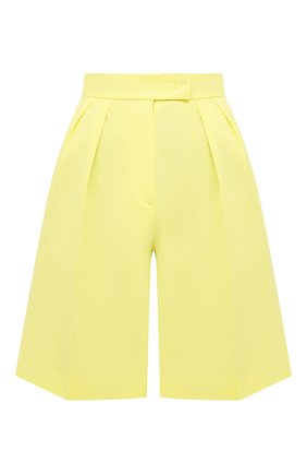 Женские хлопковый шорты MSGM желтого цвета по цене 24900 руб., арт. 3041MDB04 217109 | Фото 1 Женские хлопковый шорты MSGM желтого цвета, арт. 3041MDB04 217109 | Фото 1