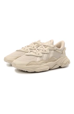 Женские комбинированные кроссовки ozweego ADIDAS ORIGINALS бежевого цвета по цене 9710 руб., арт. FX6029 | Фото 1 Женские комбинированные кроссовки ozweego ADIDAS ORIGINALS бежевого цвета, арт. FX6029 | Фото 1