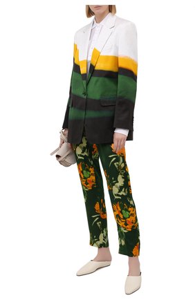 Женский хлопковый жакет DRIES VAN NOTEN разноцветного цвета по цене 124000 руб., арт. 211-30416-2143 | Фото 2 Женский хлопковый жакет DRIES VAN NOTEN разноцветного цвета, арт. 211-30416-2143 | Фото 2