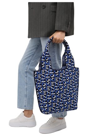 Женский сумка skuba kenzo sport KENZO синего цвета по цене 24250 руб., арт. FA62SA521F10 | Фото 2 Женский сумка skuba kenzo sport KENZO синего цвета, арт. FA62SA521F10 | Фото 2