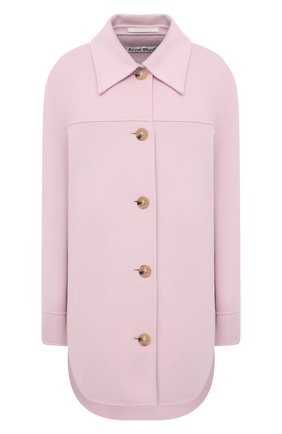 Женская шерстяная куртка ACNE STUDIOS сиреневого цвета по цене 94650 руб., арт. A90349 | Фото 1 Женская шерстяная куртка ACNE STUDIOS сиреневого цвета, арт. A90349 | Фото 1