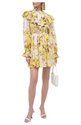 Женское платье MSGM желтого цвета по цене 49950 руб., арт. 3041MDA20 217152 | Фото 2 Женское платье MSGM желтого цвета, арт. 3041MDA20 217152 | Фото 2