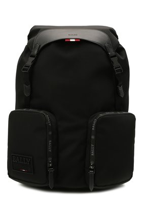 Мужской текстильный рюкзак rhudi BALLY черного цвета, арт. RHUDI/00 | Фото 1 (Материал: Текстиль; Размер: large; Сумки-технические: Рюкзаки - большие)