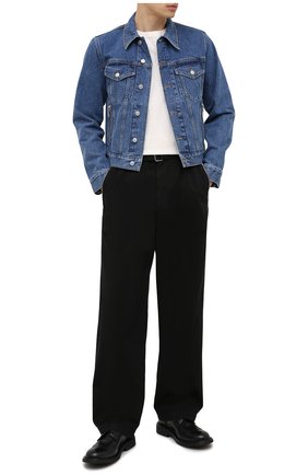 Мужские хлопковые брюки DRIES VAN NOTEN черного цвета по цене 52700 руб., арт. 211-20934-2280 | Фото 2 Мужские хлопковые брюки DRIES VAN NOTEN черного цвета, арт. 211-20934-2280 | Фото 2