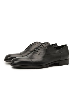 Мужские кожаные оксфорды PANTANETTI черного цвета по цене 29950 руб., арт. 14502E/CAN0LE | Фото 1 Мужские кожаные оксфорды PANTANETTI черного цвета, арт. 14502E/CAN0LE | Фото 1