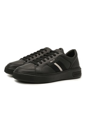 Мужские кожаные кеды moony BALLY черного цвета по цене 37500 руб., арт. M00NY/00 | Фото 1 Мужские кожаные кеды moony BALLY черного цвета, арт. M00NY/00 | Фото 1
