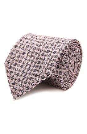 Мужской шелковый галстук ERMENEGILDO ZEGNA розового цвета по цене 19500 руб., арт. Z9D43/100 | Фото 1 Мужской шелковый галстук ERMENEGILDO ZEGNA розового цвета, арт. Z9D43/100 | Фото 1