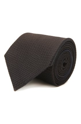 Мужской шелковый галстук ZEGNA COUTURE коричневого цвета по цене 21450 руб., арт. Z9C00/15C | Фото 1 Мужской шелковый галстук ZEGNA COUTURE коричневого цвета, арт. Z9C00/15C | Фото 1