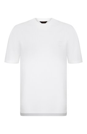 Мужская хлопковая футболка ZEGNA COUTURE белого цвета по цене 29600 руб., арт. CWCJ14/9WJ14 | Фото 1 Мужская хлопковая футболка ZEGNA COUTURE белого цвета, арт. CWCJ14/9WJ14 | Фото 1