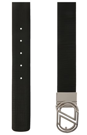 Мужской кожаный ремень Z ZEGNA черного цвета по цене 36000 руб., арт. B1JP20/J1107H | Фото 2 Мужской кожаный ремень Z ZEGNA черного цвета, арт. B1JP20/J1107H | Фото 2
