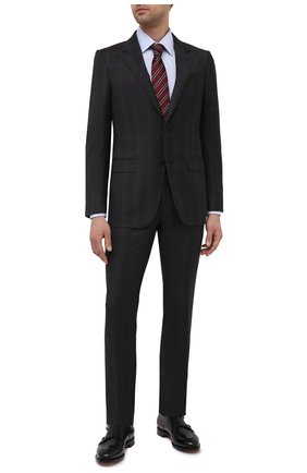 Мужская хлопковая сорочка ERMENEGILDO ZEGNA голубого цвета по цене 29950 руб., арт. 904002/9MS0PA | Фото 2 Мужская хлопковая сорочка ERMENEGILDO ZEGNA голубого цвета, арт. 904002/9MS0PA | Фото 2 (Длина (для топов): Стандартные; Случай: Формальный; Рубашки М: Slim Fit; Стили: Классический; Манжеты: На пуговицах; Материал внешний: Хлопок; Принт: Однотонные; Воротник: Кент; Рукава: Длинные; Региональные ограничения белый список (Axapta Mercury): RU)
