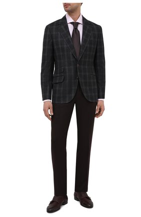 Мужская хлопковая сорочка ZEGNA COUTURE светло-розового цвета по цене 62850 руб., арт. 902041/9NS0LB | Фото 2 Мужская хлопковая сорочка ZEGNA COUTURE светло-розового цвета, арт. 902041/9NS0LB | Фото 2 (Случай: Формальный; Манжеты: На пуговицах; Рукава: Длинные; Материал внешний: Хлопок; Длина (для топов): Стандартные; Рубашки М: Regular Fit; Стили: Классический; Принт: Однотонные; Воротник: Акула)